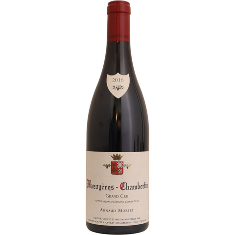 2016 Domaine Arnaud Mortet Mazoyeres-Chambertin Grand Cru, Burgundy, France