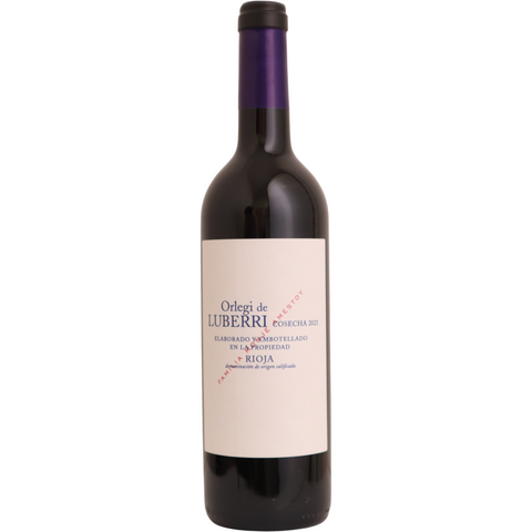 2021 Luberri "Orlegi" Rioja, Spain