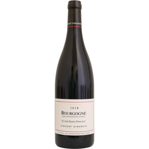 2018 Vincent Girardin "Cuvée Saint-Vincent", Bourgogne Rouge, Burgundy, France