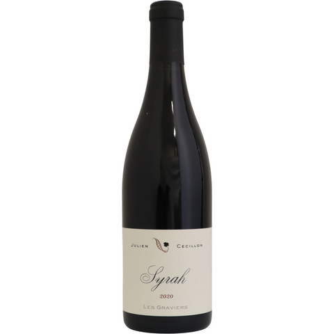 2020 Domaine Julien Cecillon "Les Graviers", Syrah, Rhone Valley, France