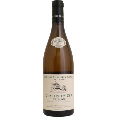 2021 Domaine Christian Moreau Père & Fils Chablis 1er Cru "Vaillon", Burgundy, France