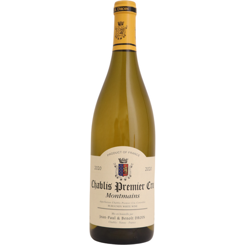 2020 Jean-Paul & Benoit Droin Chablis 1er Cru Montmains, Burgundy, France