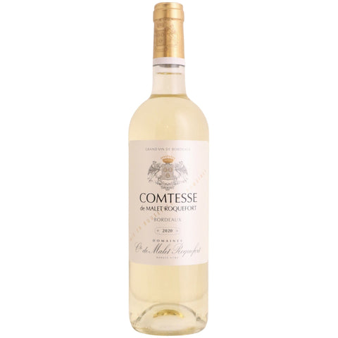 2020 Comtesse De Malet Roquefort Bordeaux Blanc, France