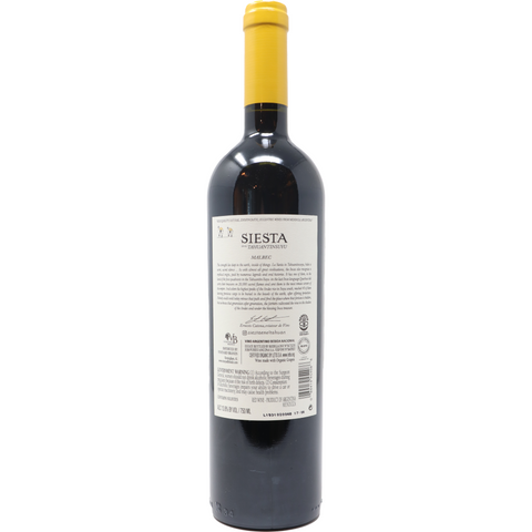 2016 Ernesto Catena "Siesta" Malbec, Mendoza, Argentina