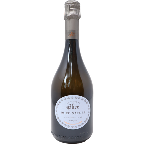2022 Le Vigne di Alice ‘Doro Nature’ Prosecco Superiore Valdobbiane, Veneto, Italy