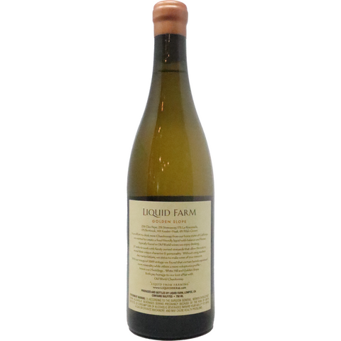 2016 Liquid Farm  Chardonnay "Golden Slope", Santa Rita Hills, California, USA