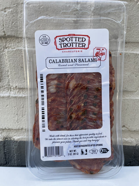 The Spotted Trotter, Calabrian Salami, 3oz Sliced