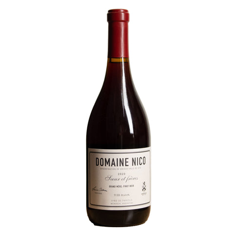 2020 Domaine Nico "Grand Mère" Pinot Noir, Valle de Uco, Mendoza, Argentina