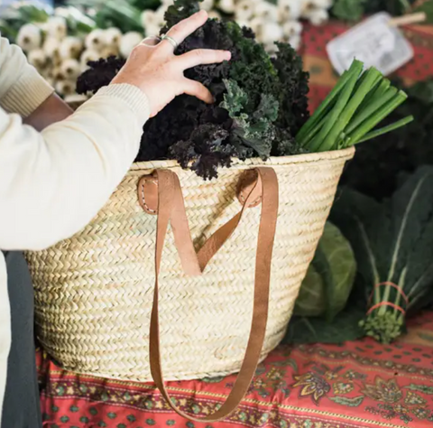 Picnic Market Bag/ Made in Morocco