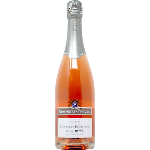 NV Simonnet-Febvre, Crémant de Bourgogne Brut Rosé, Burgundy, France